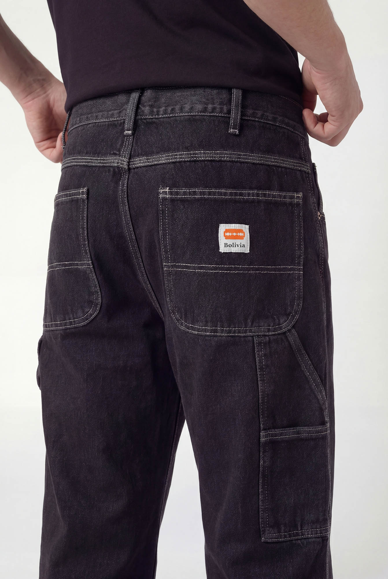 BW2560003-99 - PANTALÓN CARPINTERO BLACK