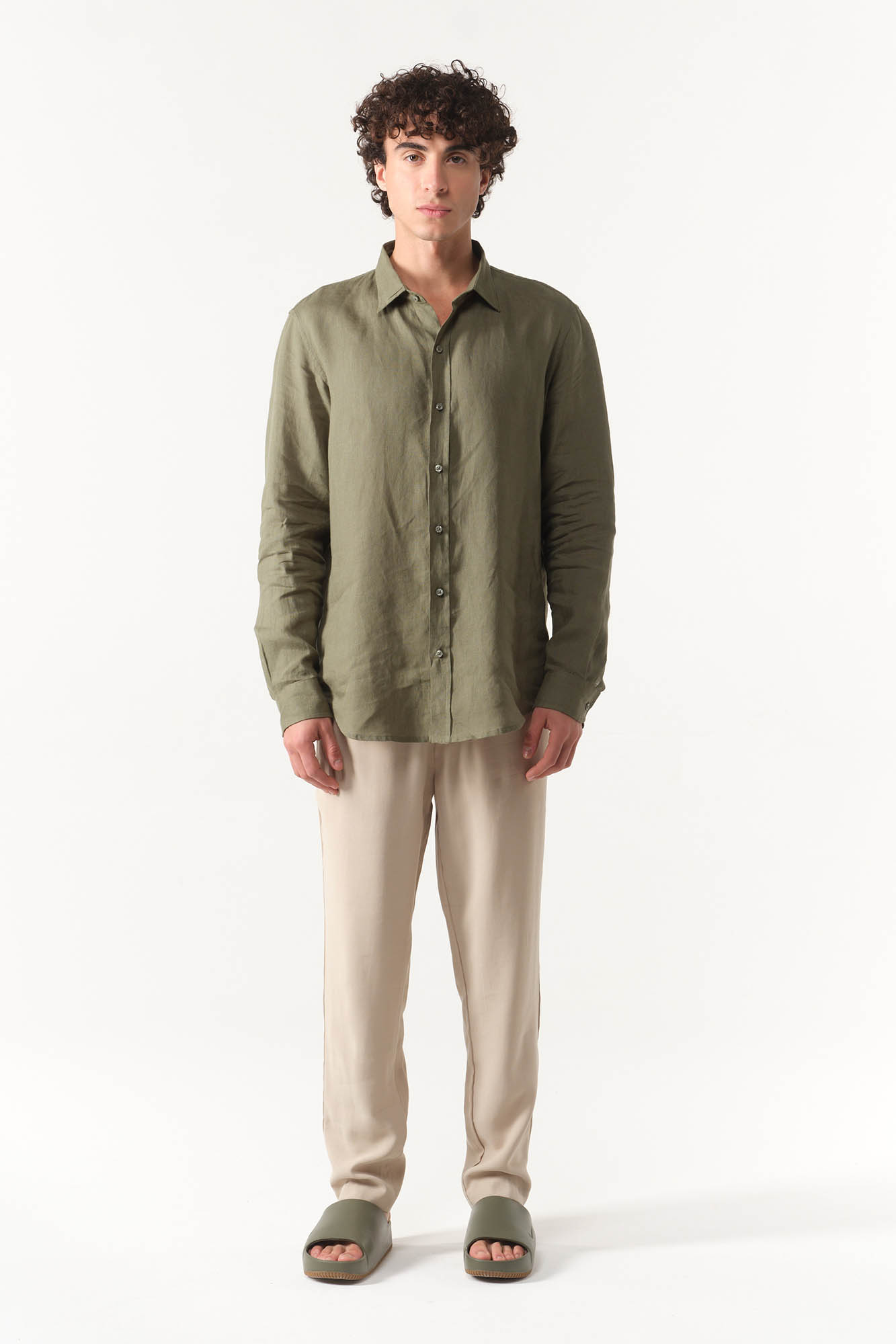 BS2611002-10 - CAMISA AMALFI LINO