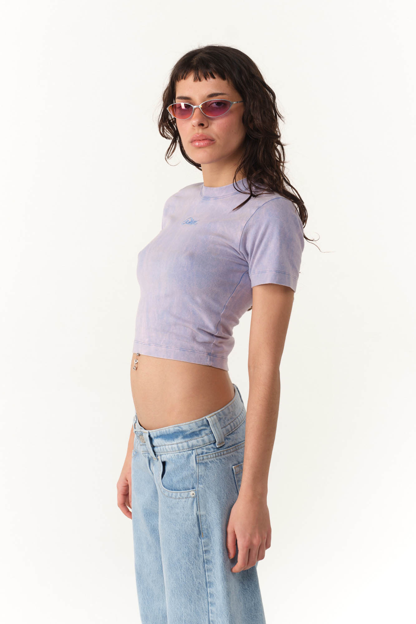 REMERA CROP ACID