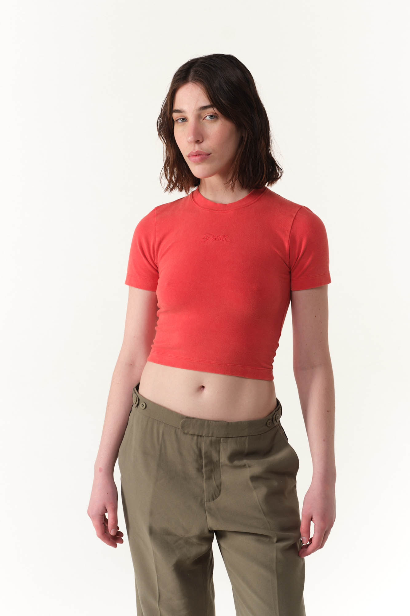 REMERA CROP ACID