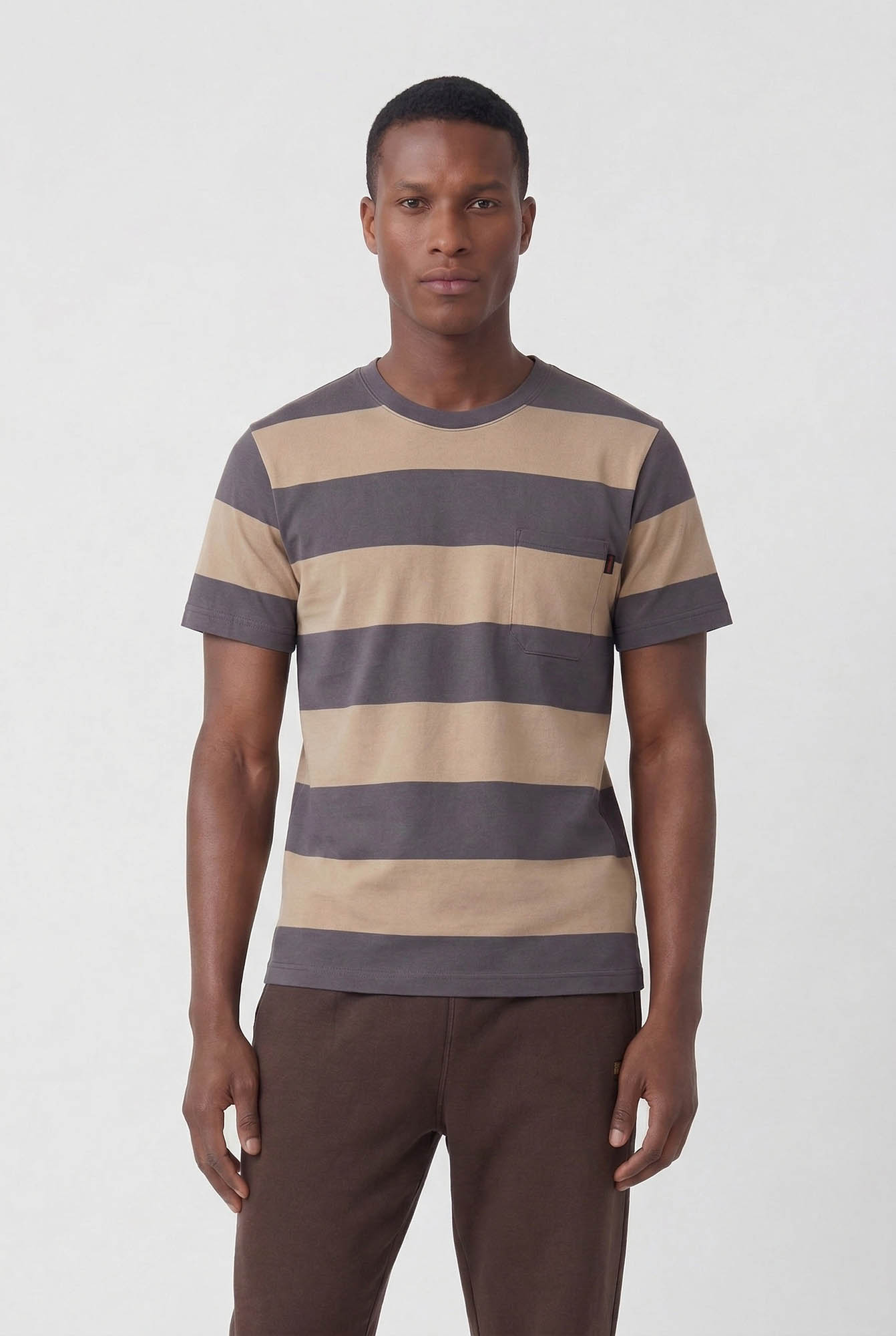 REMERA CREW RAYADA