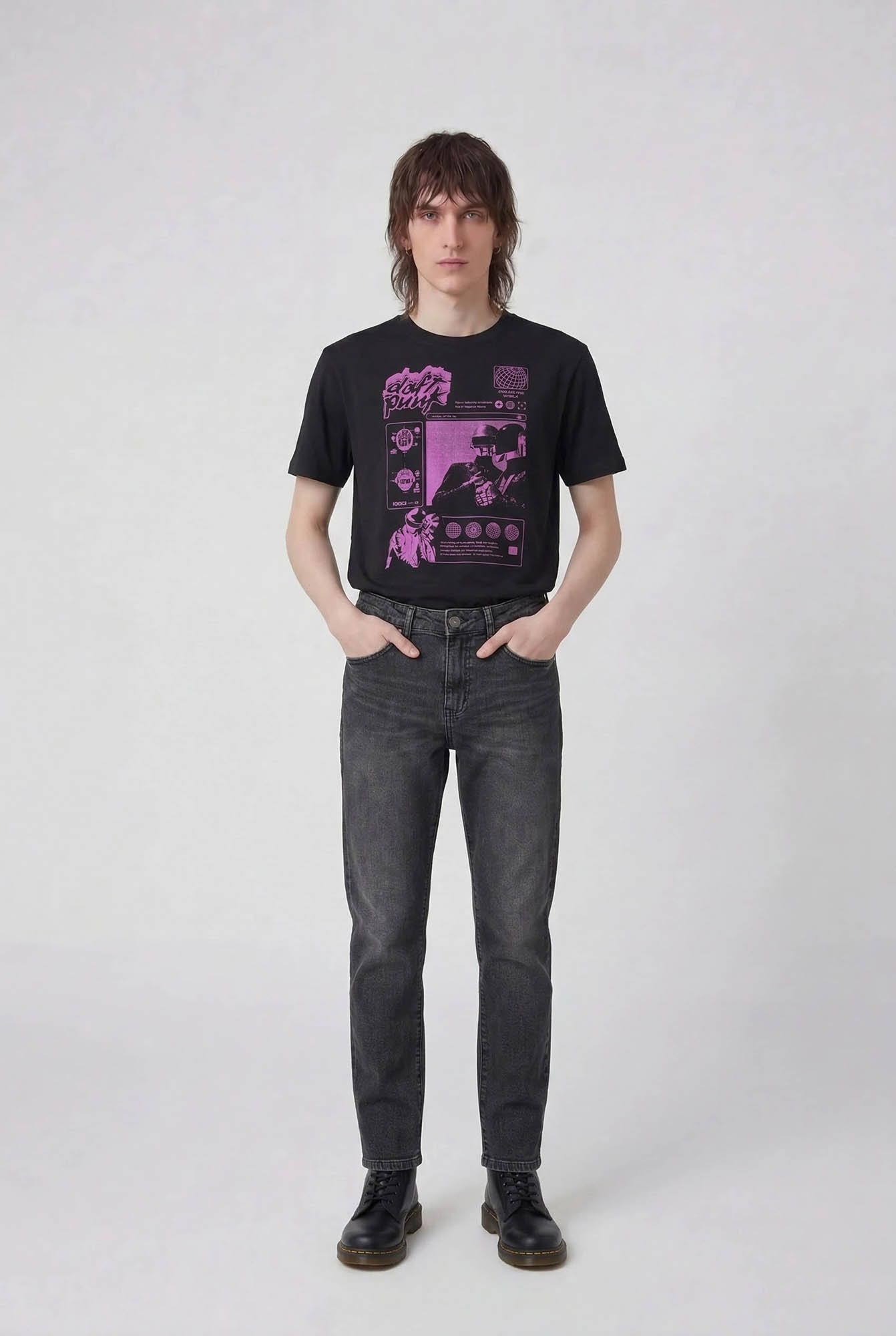 BW2600015-18 - REMERA DAFT PUNK