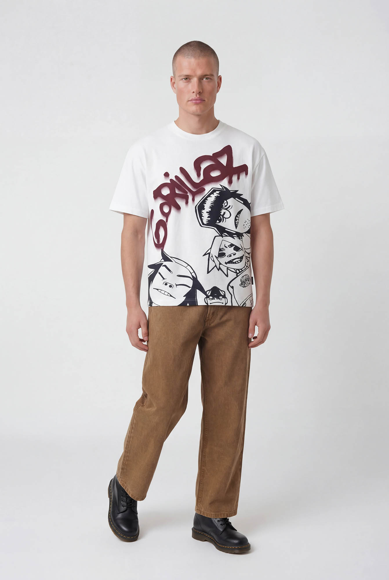BW2600018-00 - REMERA GORILLAZ