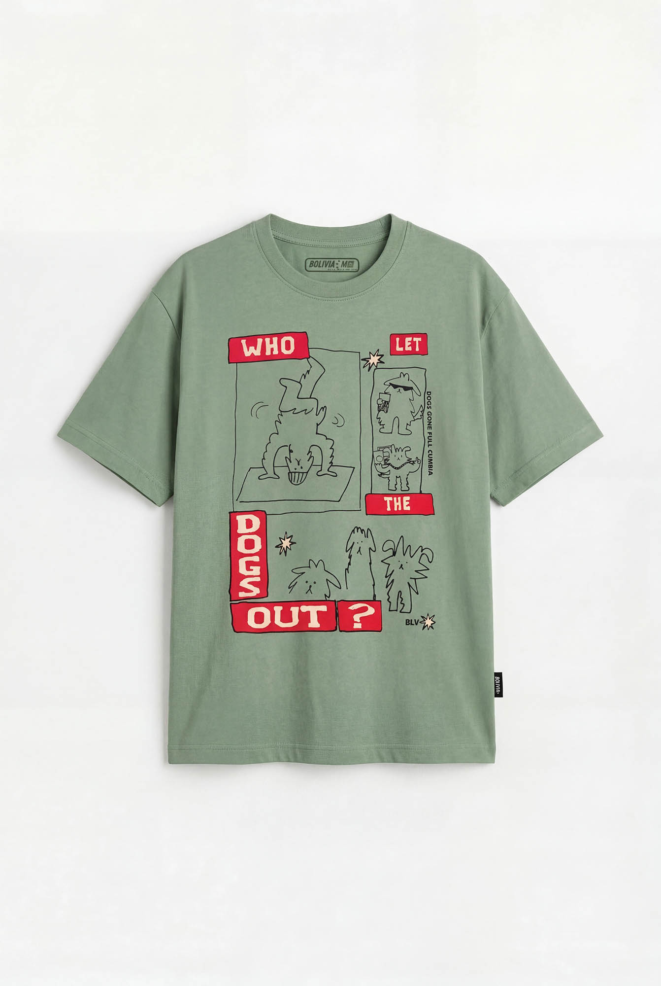 REMERA WHO LET THE DOGS